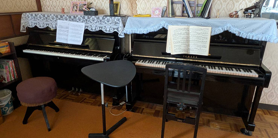 R&Yミュージックスクールのピアノ